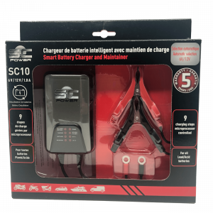 Chargeur de batteries SC10...