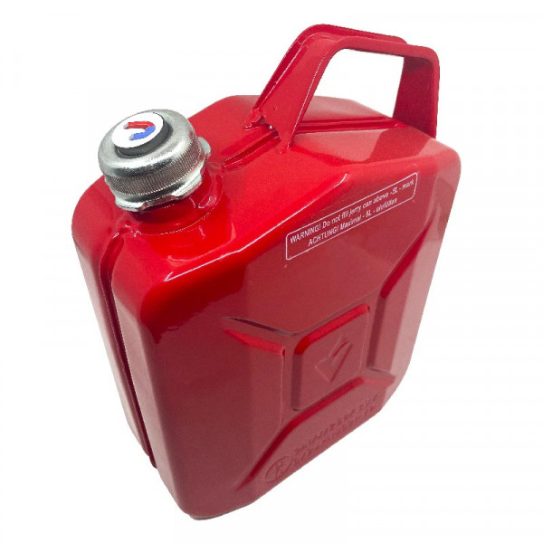 Bidon métal 20 litres (rouge)