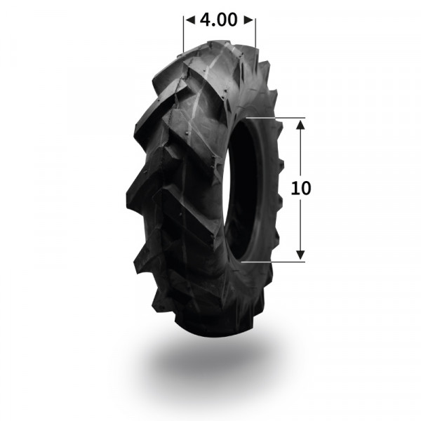 Pneumatique 4.00-10 (4 plis)