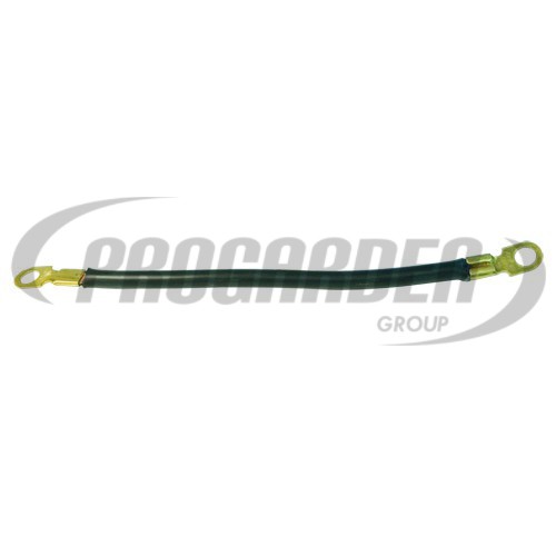 Cable noir avec cosses (20  cm)