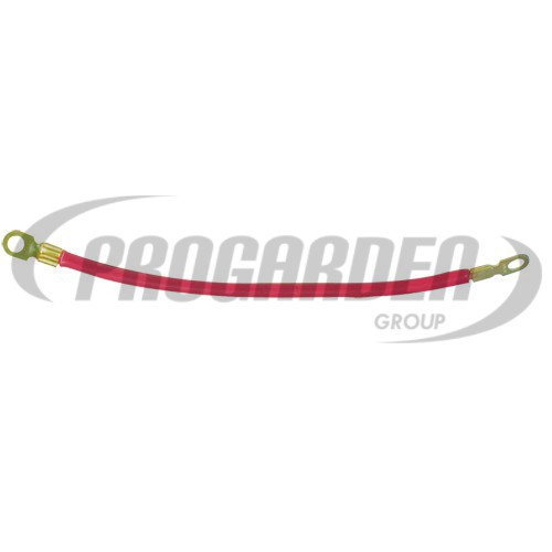 Cable rouge avec cosses (30  cm)