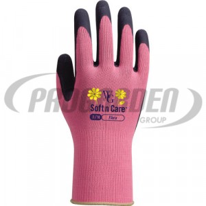 Gants Flora - rose (taille 07)