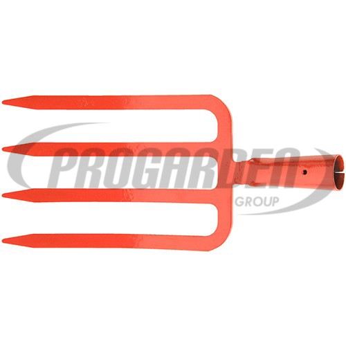 Fourche bêch.douille 4d 300x180mm