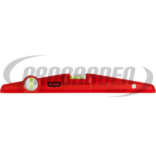 Niveau à bulle trapèze 40cm 2 lib.