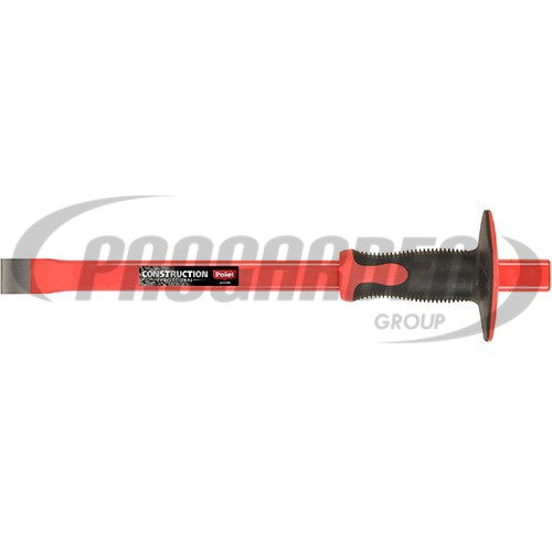 Burin plat 300mm + protège main