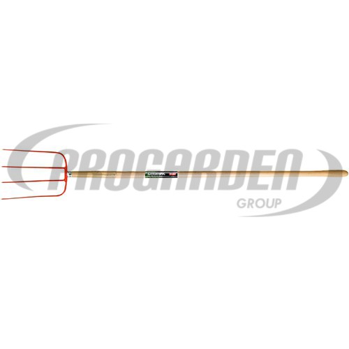 Fourche à fumier 4d 320x220mm a/ma ferule 1,3m