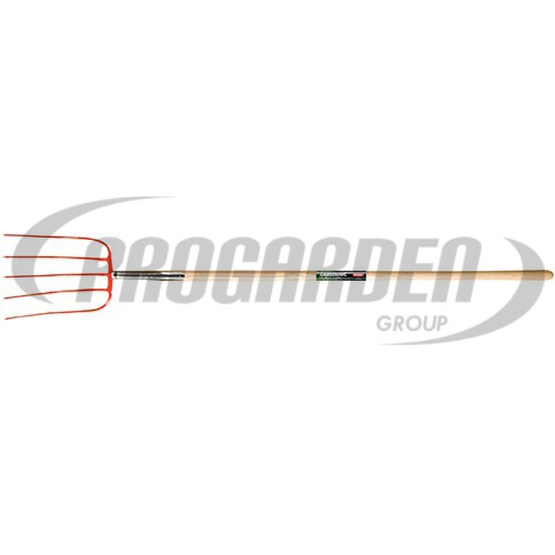 Fourche à fumier 5d 320x250mm a/ma ferule 1,3m