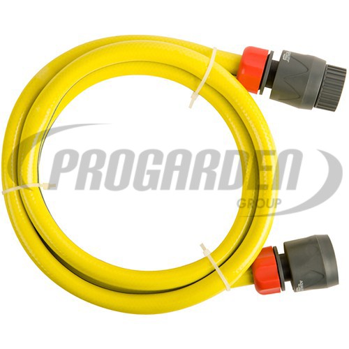 Set 1,5m tuyau 1/2+nez robinet+2 racc.