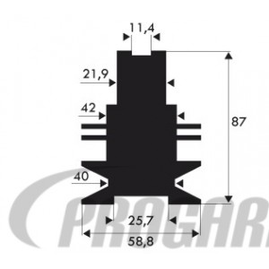 Support de lame adapt. CASTELGARDEN