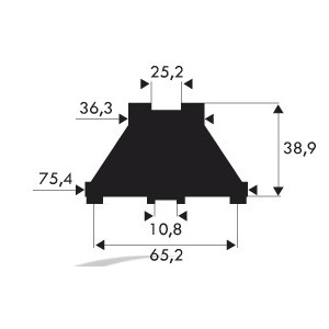 Support de lame adapt. CASTELGARDEN