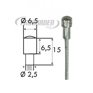 Cable 19 fils ø : 2,5 mm