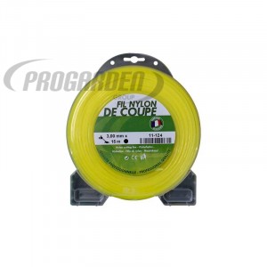 Blister fil nylon rond (15m) ø : 3,0 mm