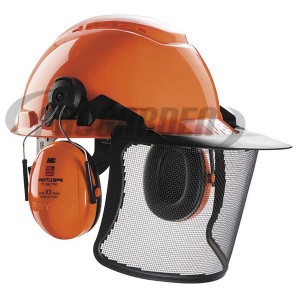 Casque forestier complet